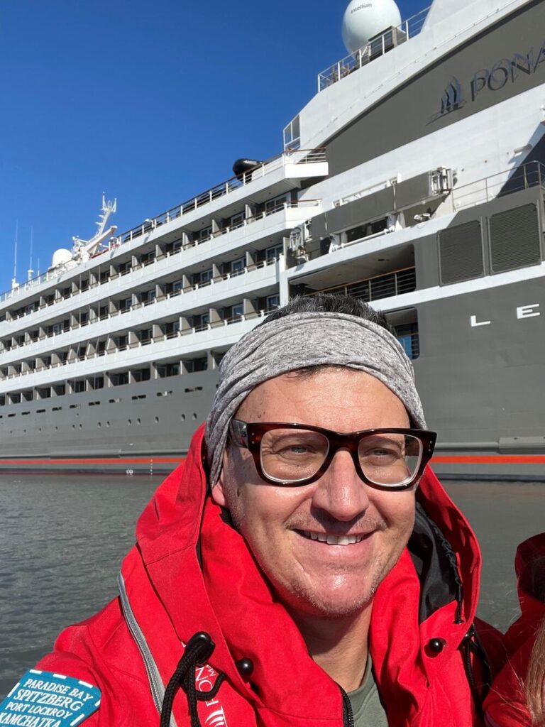 Byron Horne of Bicton Travel shares why cruising captivates him: insights from a travel expert 3 Byron Horne Bicton Travel Another excursion on Ponant’s Le Boréal – searching for polar bears, which we found. jpg