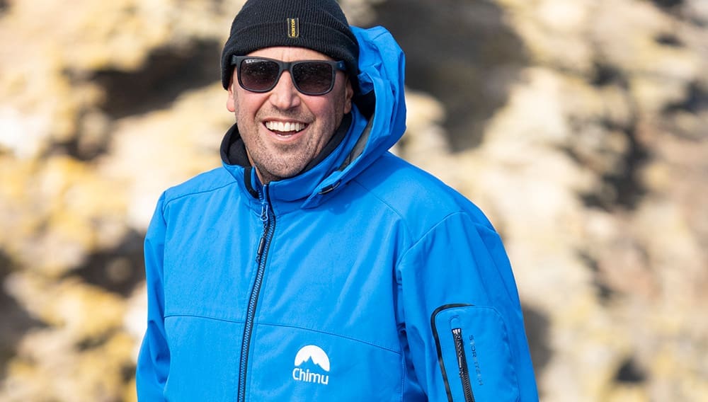 Chimu Adventures' Chad Carey.