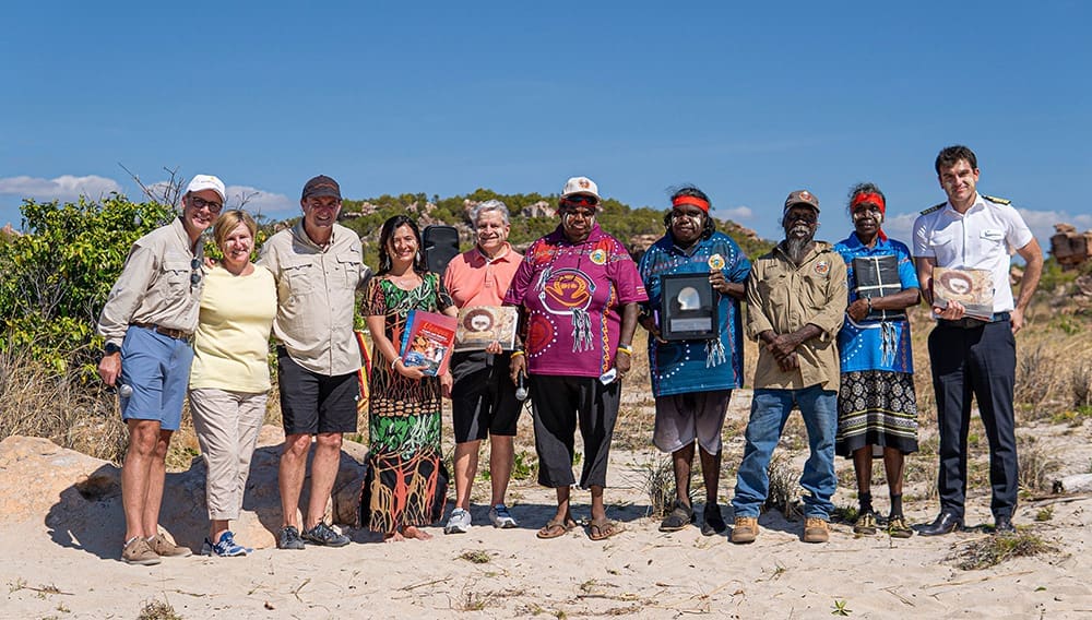 Seabourn Pursuit named in historic Kimberley ceremony