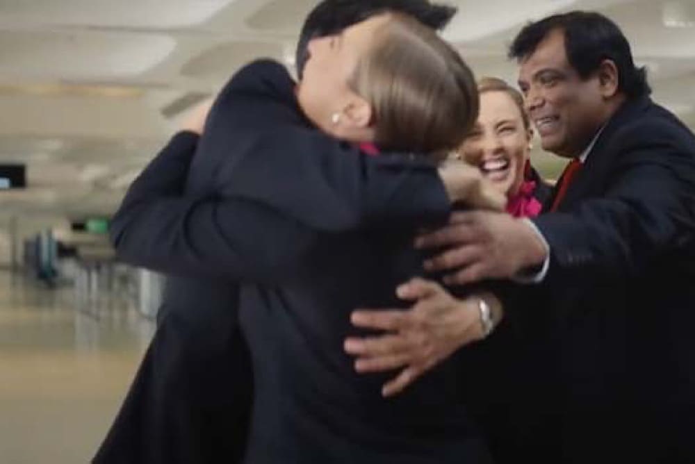 Qantas did it again in their Fly Away ad.