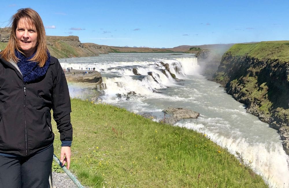 Linda Forster in Iceland