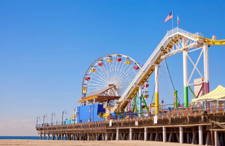 infinity visitcali LA pier header