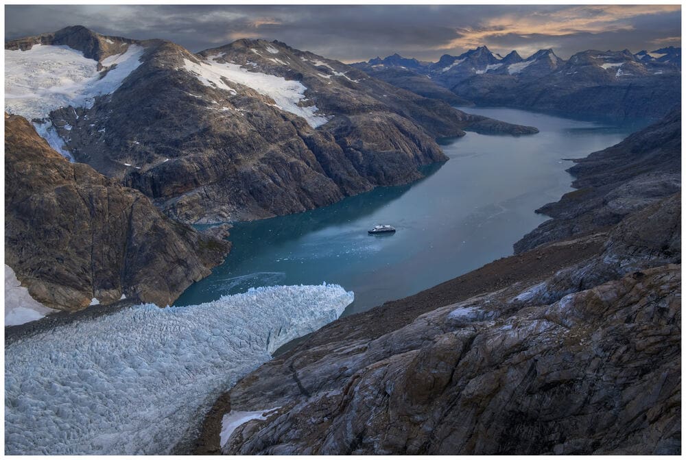 In focus: Ponant Photo Ambassadors on life onboard and sharing their skills with expedition guests 3 © Ian Dawson 3 Fjord Greenland_Ponant