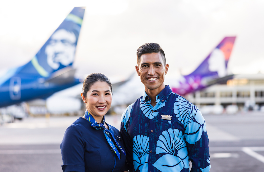 Alaska Airlines and Hawaiian Airlines