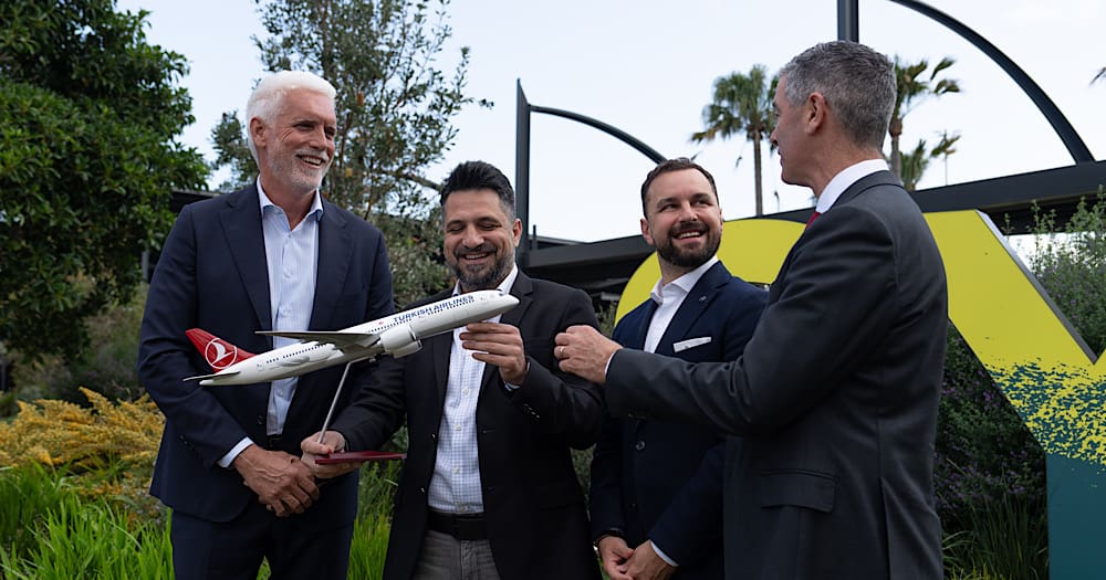 Sydney Airport welcomes Turkish Airlines