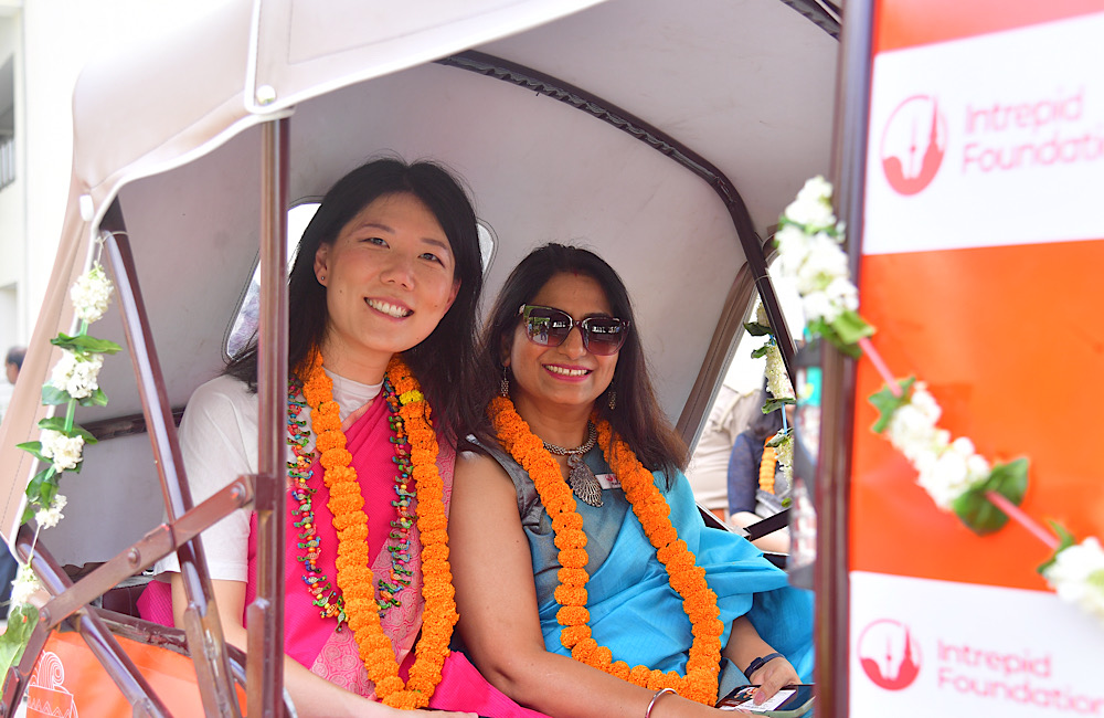 Steering change: Intrepid’s women-driven e-rickshaw tours hit Indian streets