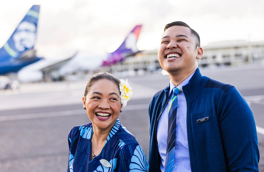 Alaska Airlines and Hawaiian Airlines