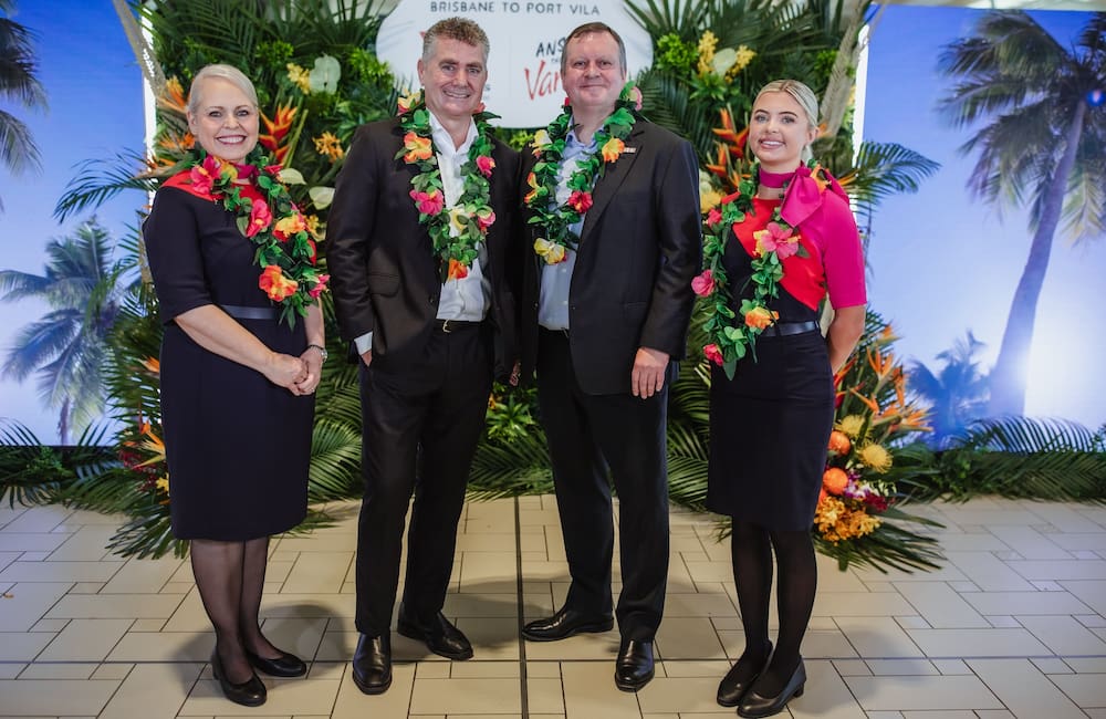 Welkam! Qantas commences first-ever Brisbane to Port Vila flights