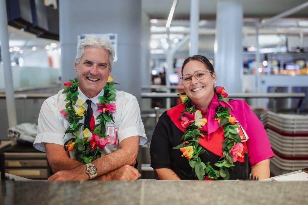 Qantas Airport Crew