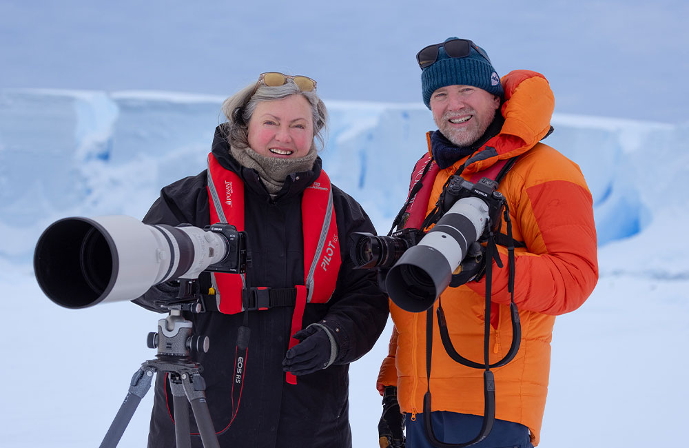 In focus: Ponant Photo Ambassadors on life onboard and sharing their skills with expedition guests