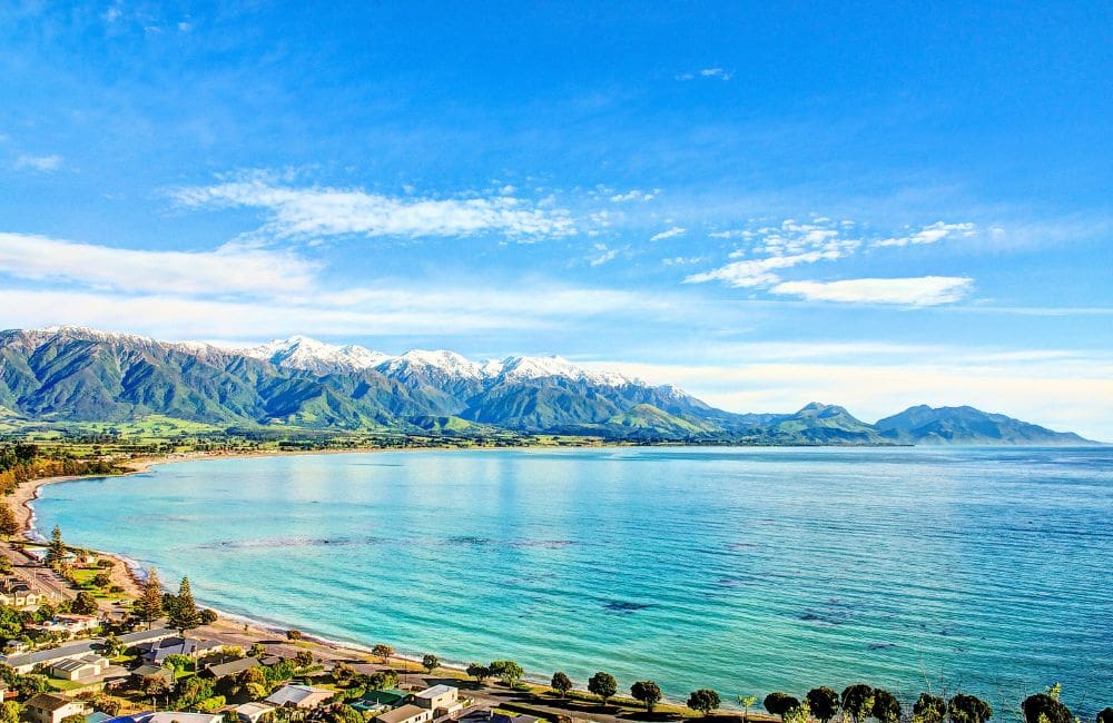 The postcard-worthy coastline of Kaikoura 