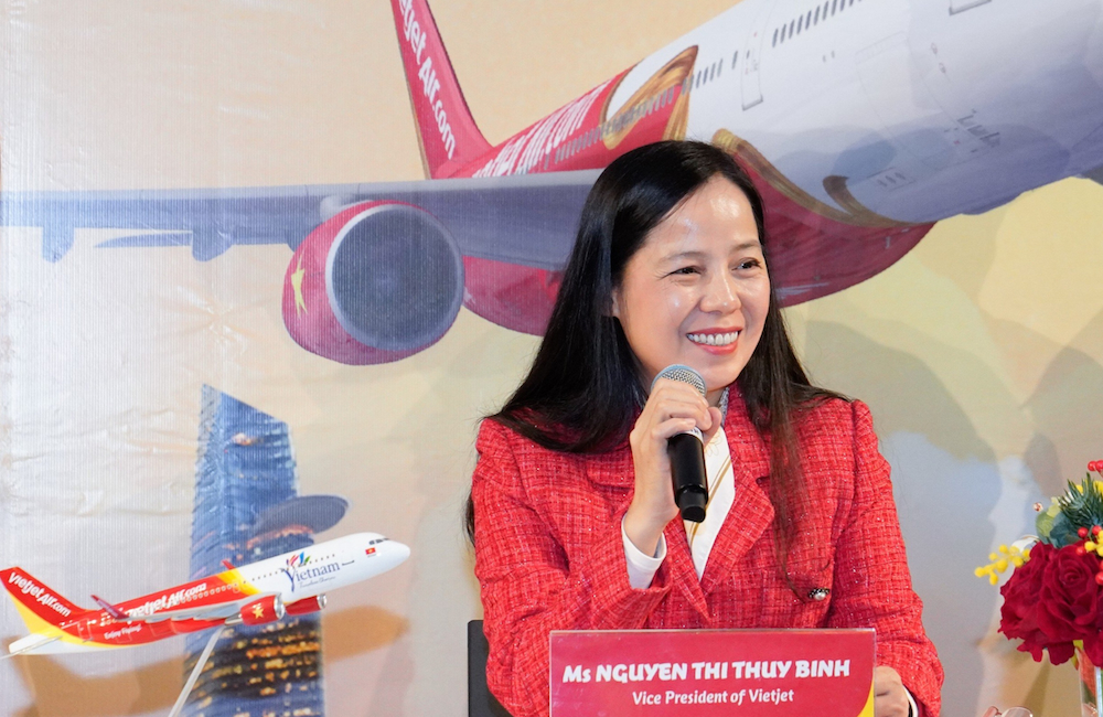 Vietjet VP Nguyen Thi Thuy Binh.