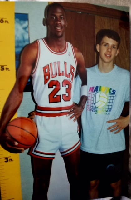 "I loved Michael Jordan and those guys," Corey says. "Everyone wanted to be like Mike."