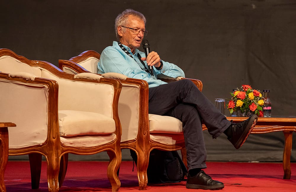 2025 GX Jordan – Tony Wheeler on stage last year