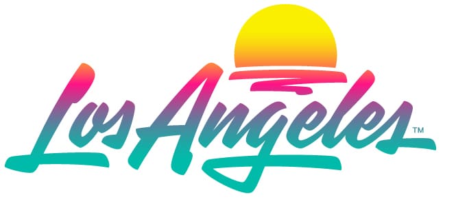Los Angeles Wordmark Gradient