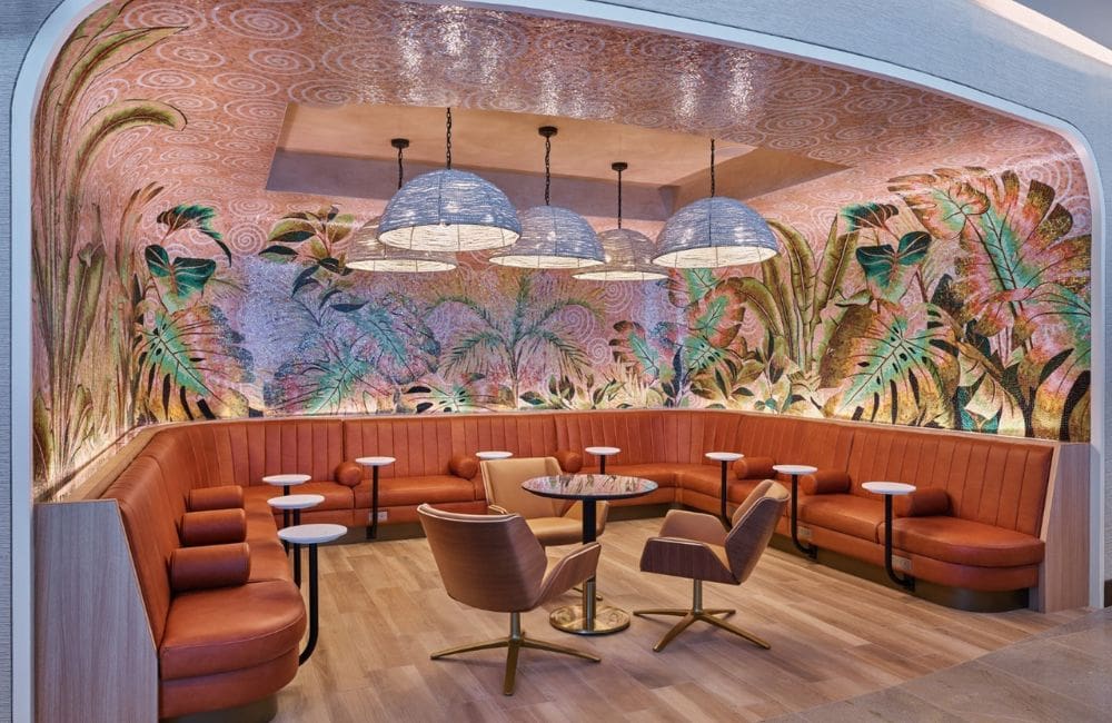 The Sky Club elevates waiting for your flight to a whole new level