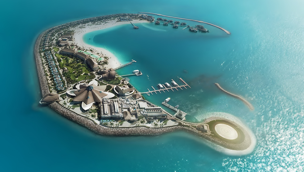 The luxe Qatar island resort your clients will go bananas for 2 Banana Island Resort Doha by Anantara