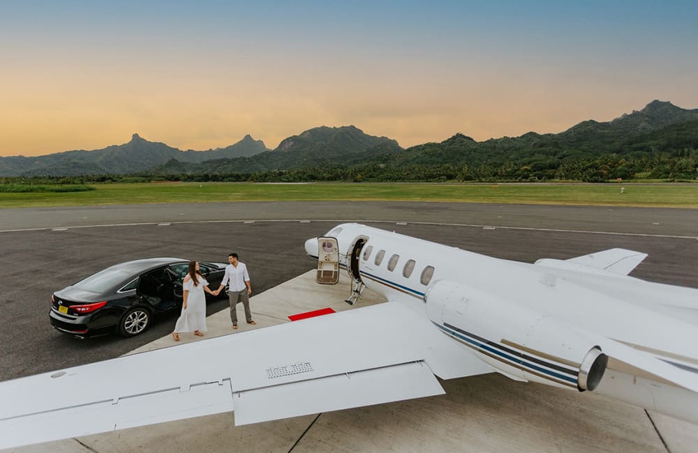 Air Rarotonga Cessna Citation II Jet. Image: Turama Photography