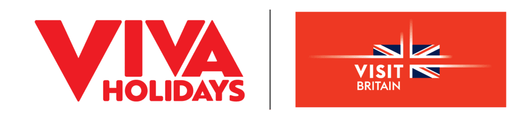 Viva Holidays Visit Britain logos