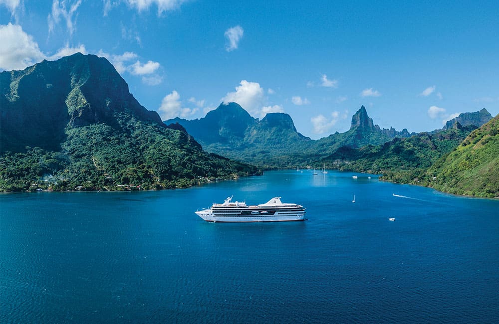 First look: m/s Paul Gauguin by Ponant to undergo a multimillion dollar refurbishment in 2025 1 ms-Paul-Gauguin-CG.V_Aerial-Moorea_2571_R2024©-STIRLING-DESIGN-INTERNATIONAL_1000x650