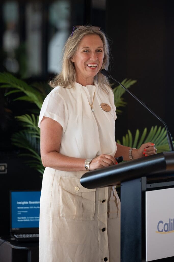 Visit California and 9 of its top tourism CEOs meet with trade in Australia 5 Jo Palmer Founder and MD Gate 7 at Visit California event © Esteban La Tessa