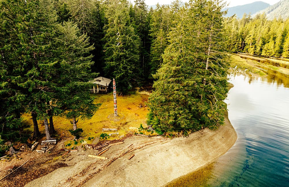 Aerial view of the Haida Gwaii archipelago. Image: Kamil Bialous