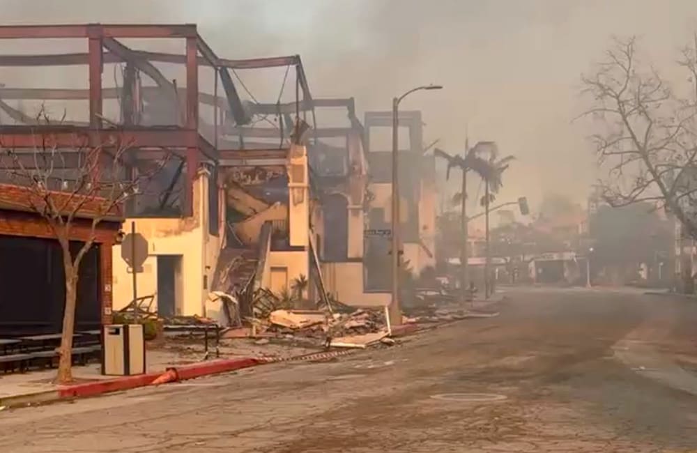 LA Wildfires Brett Wendorf