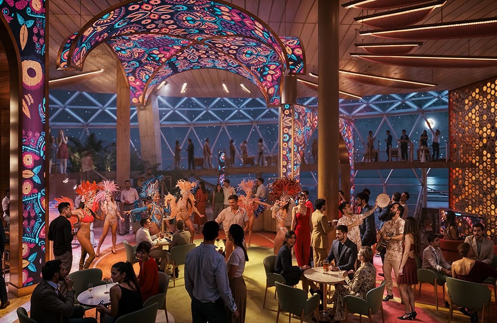 Celebrity Xcel The Bazaar live music