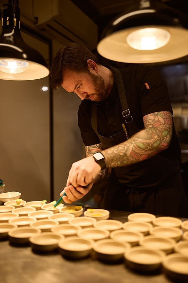 Adelaide chef Justin James at Tasting Australia.