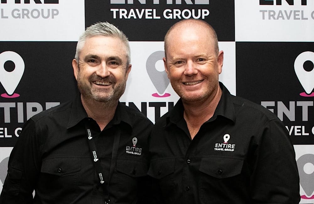 Entire Travel Group's Director Entire Travel Group and MD Brad McDonnell