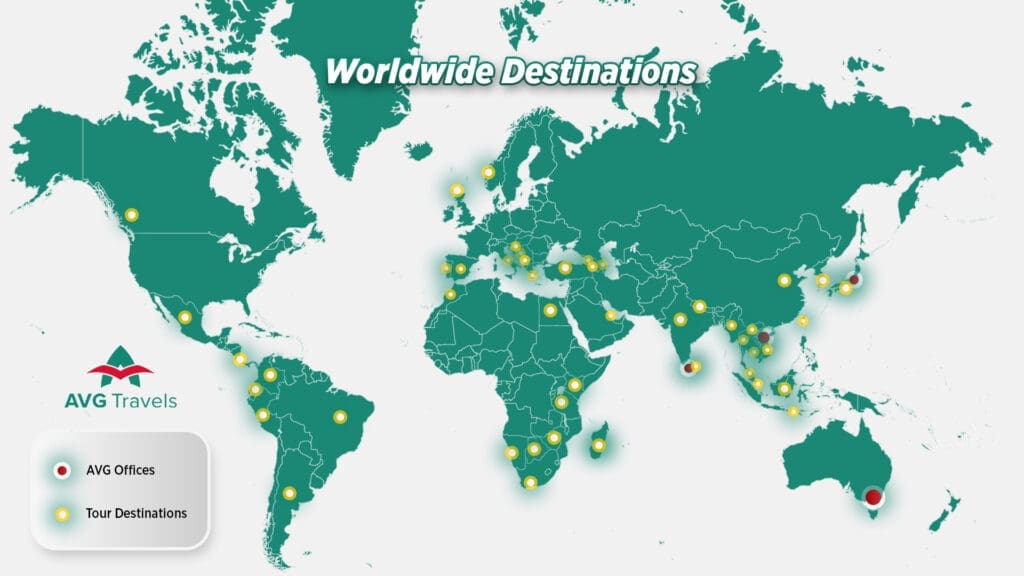 World Map tours