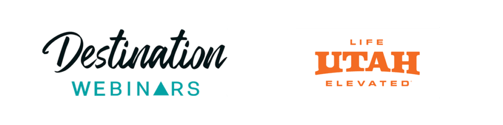 destination webinars visit utah logo