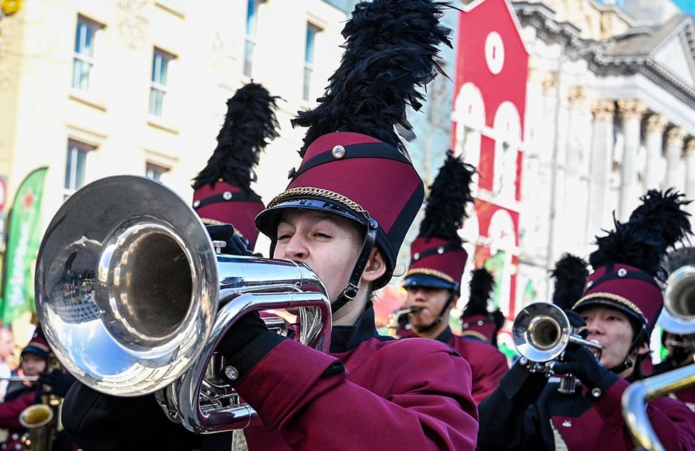 St Patrick's Festival parade band in Cork City in 2024.