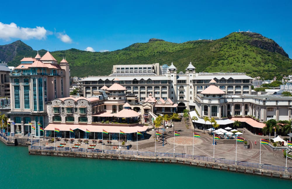Port Louis waterfront with building in Mauritius. Image: Shutterstock