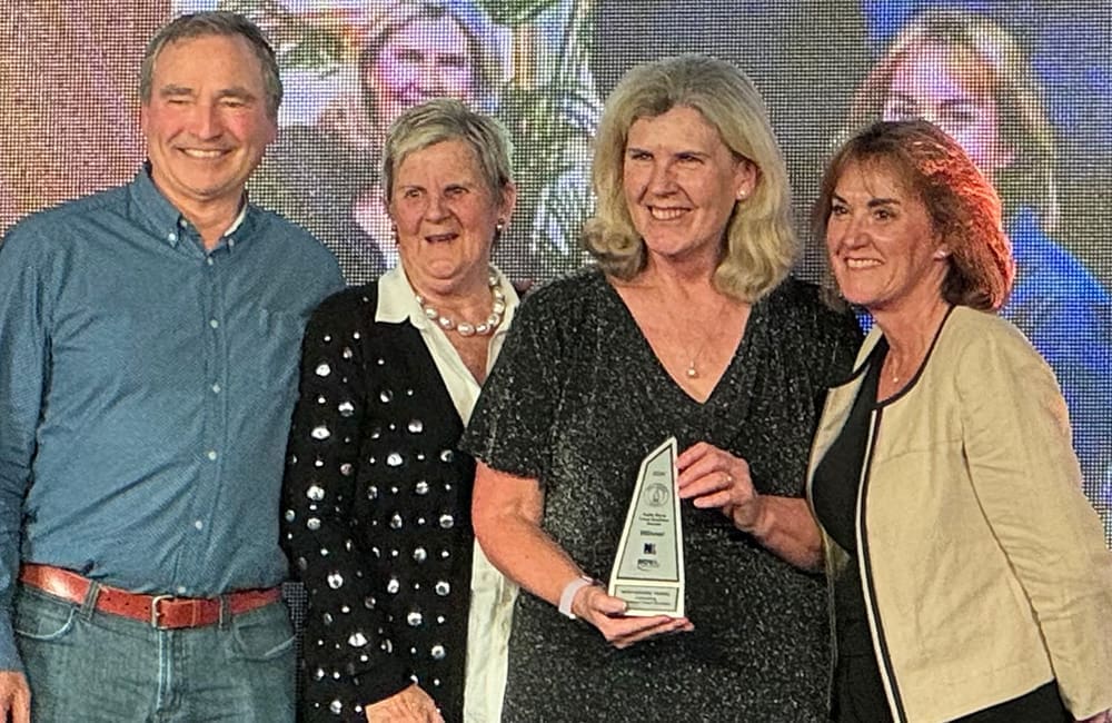 The Northshore Travel team with the agency's Specialised Retail Business 2018 North Shore Local Business Award.