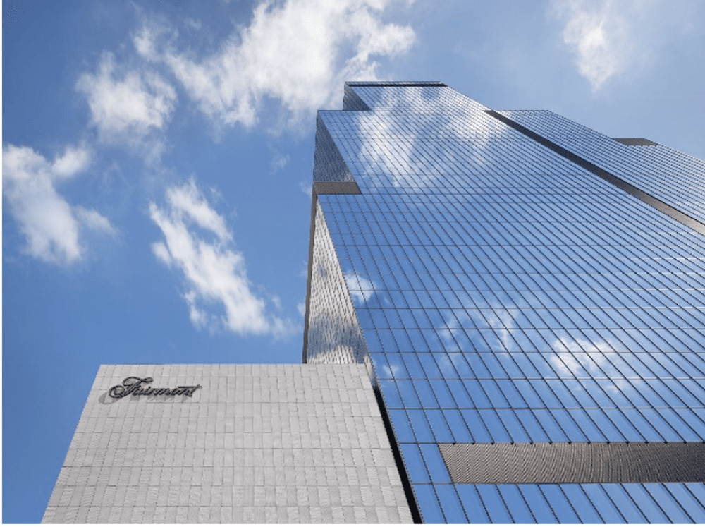 Fairmont Tokyo exterior.