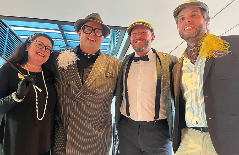 Tauck Tour Director team with Managing Director Australia David Clark (second from right).