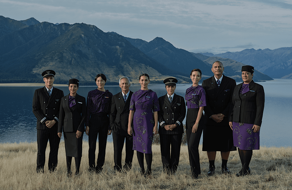 Air New Zealand new uniform