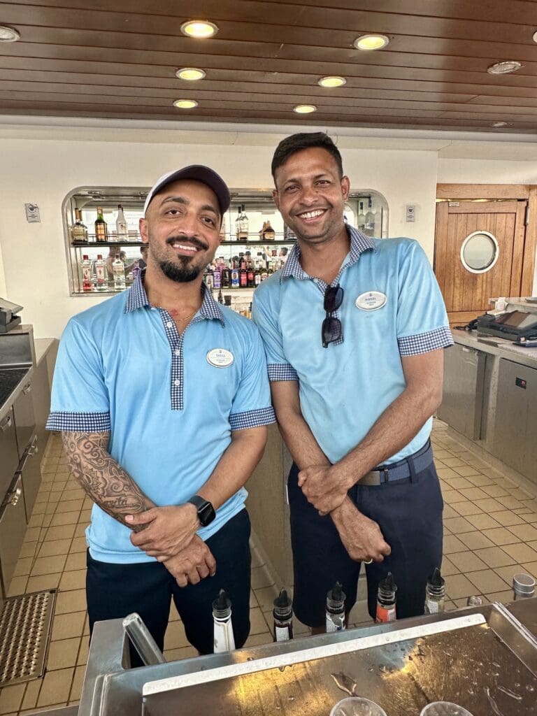 The Pool Bar's Shiva and Nirmal.