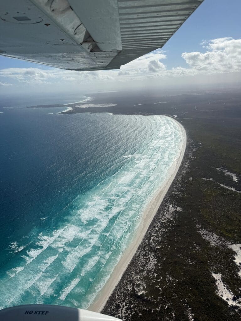 Cape Le Grand National Park from the air
