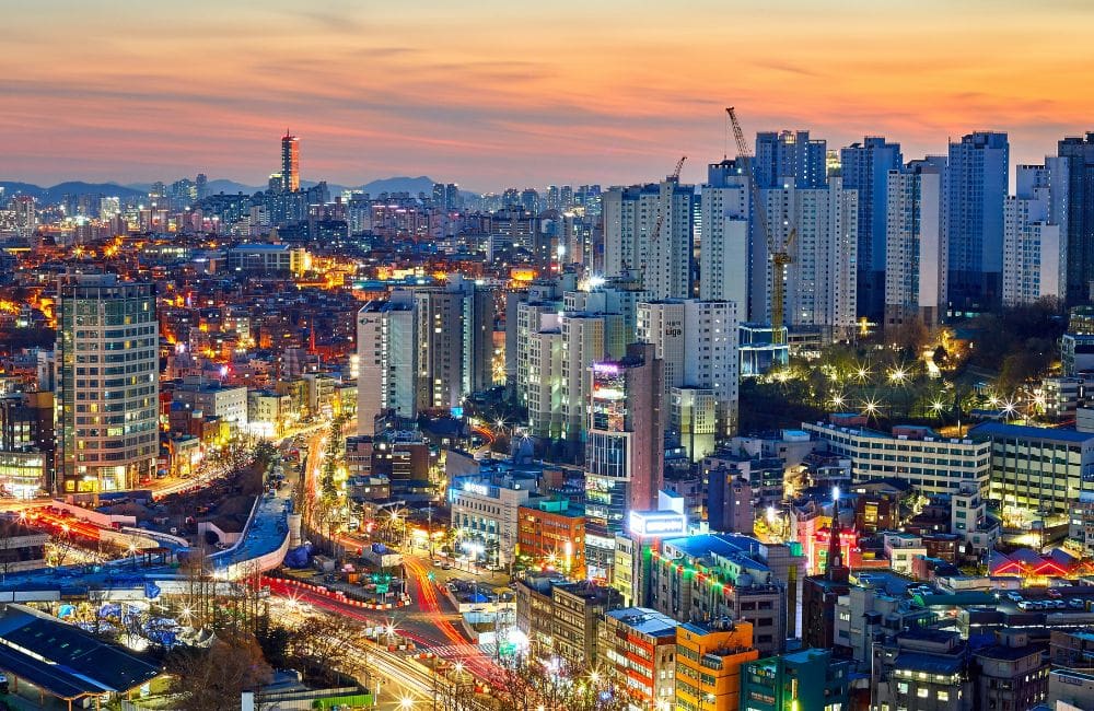 Sunset in Seoul © Mathew Schwartz