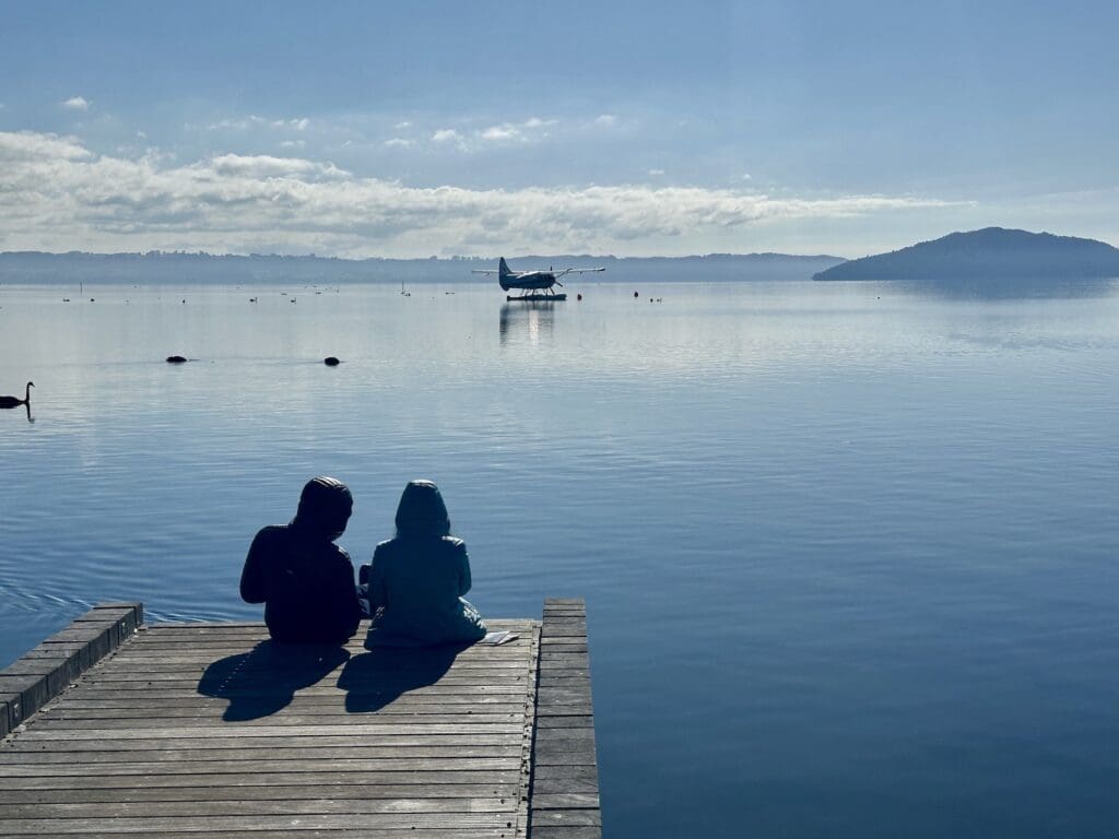 Lake Rotorua.