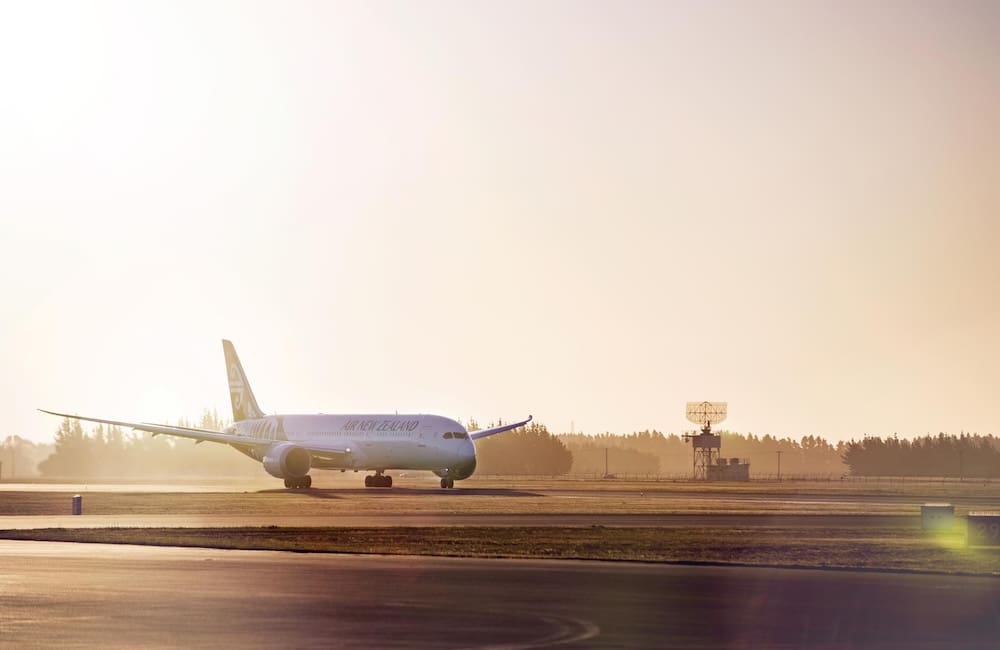 Air New Zealand aircraft.