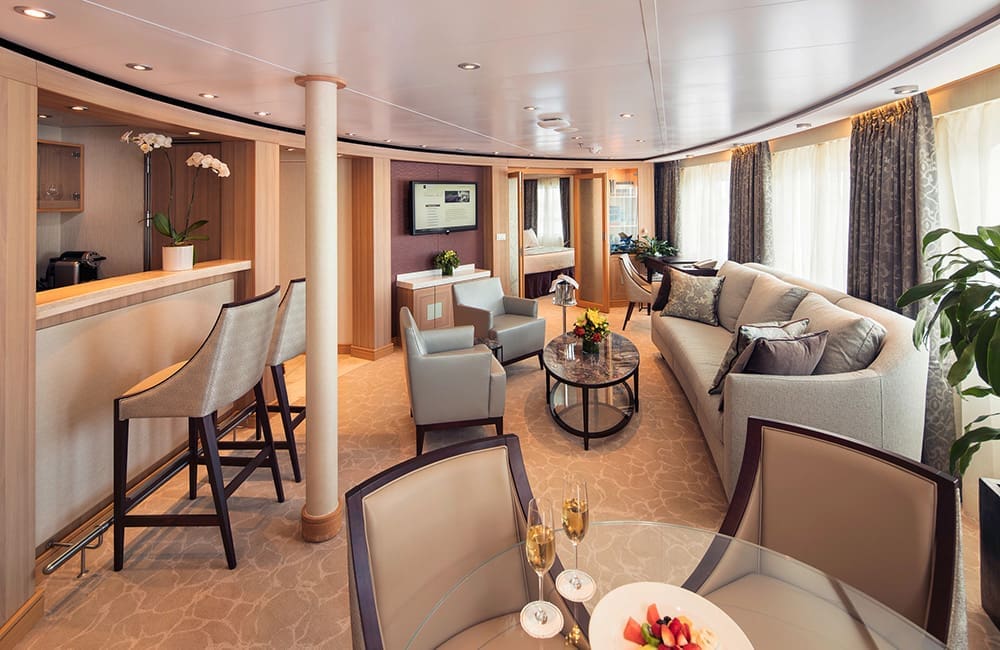 The Owner's Suite on Seabourn Quest