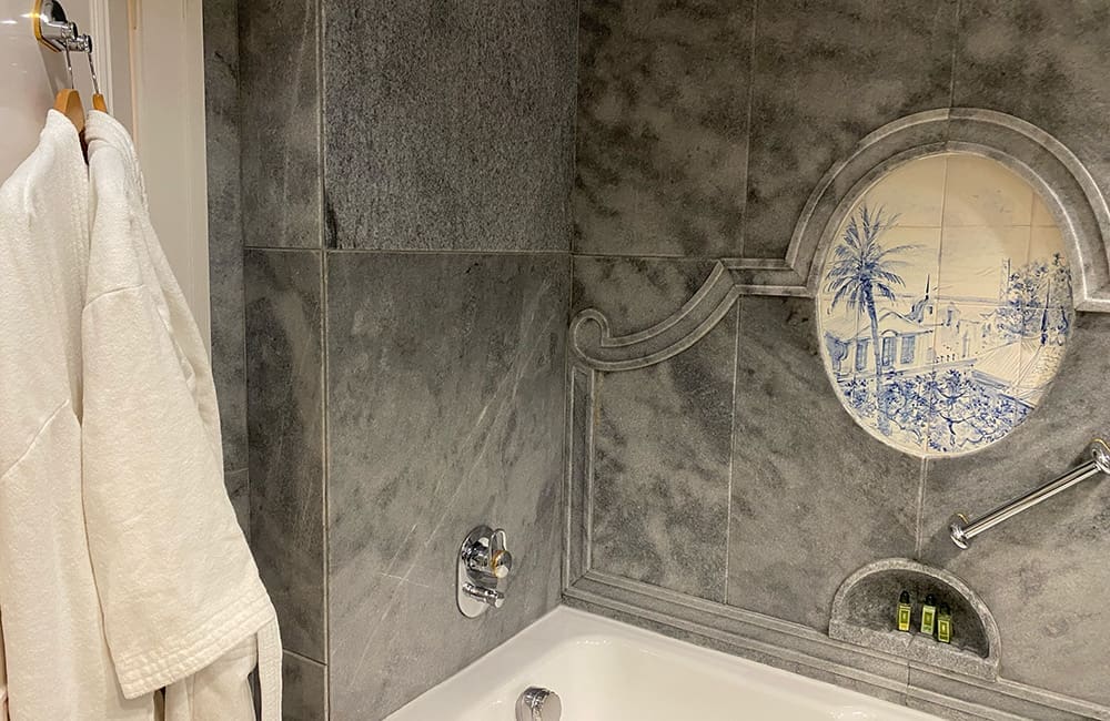 OLP marble bathroom detail