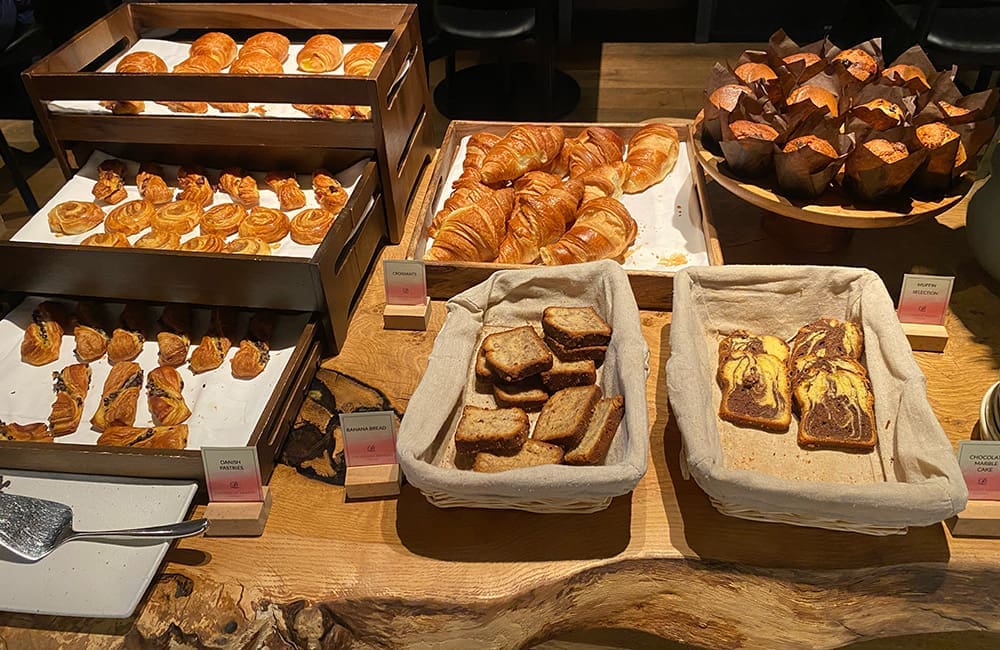 Part of the breakfast buffet on offer at The Prince Akatoki. Image: Cassie Tannenberg