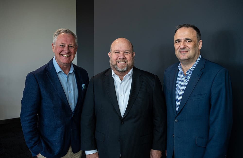 CLIA in Australasia Chair Peter Little, CLIA President & CEO Bud Darr and CLIA in Australasia MD Joel Katz. Image: CLIA