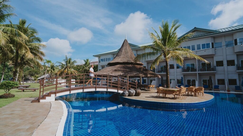 Palau's Cove Resort. (Image Maddison Todman)