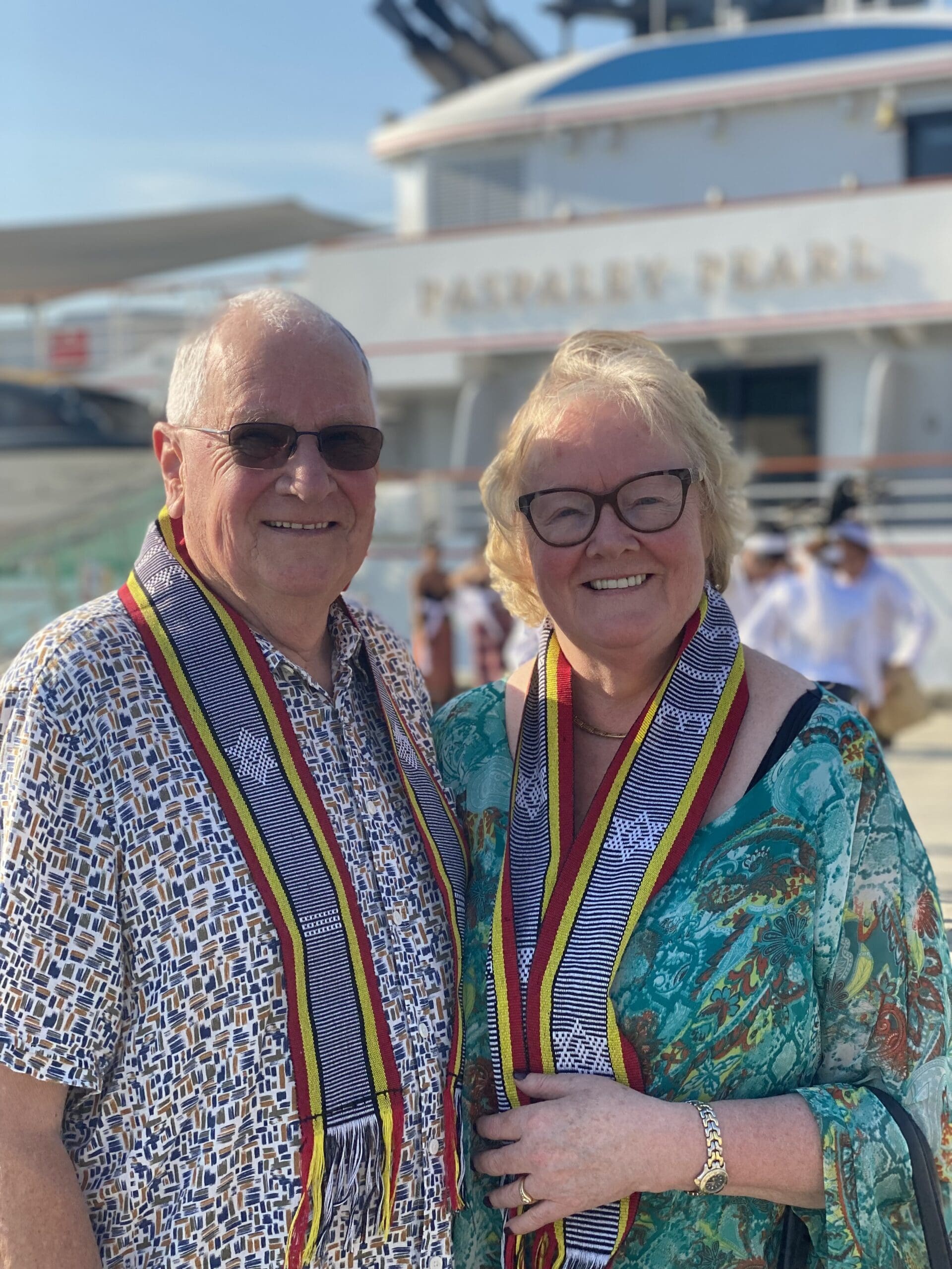 Luxury travel advisors Robyn and Murray Sinfield 