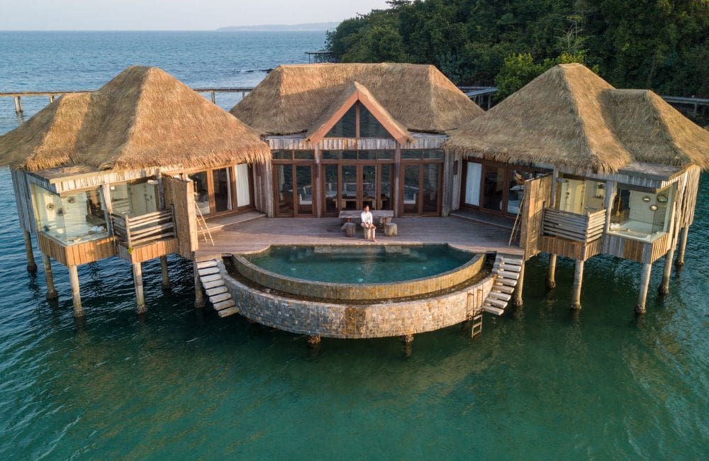 A Two Bedroom Overwater Villa at Song Saa Private Island
